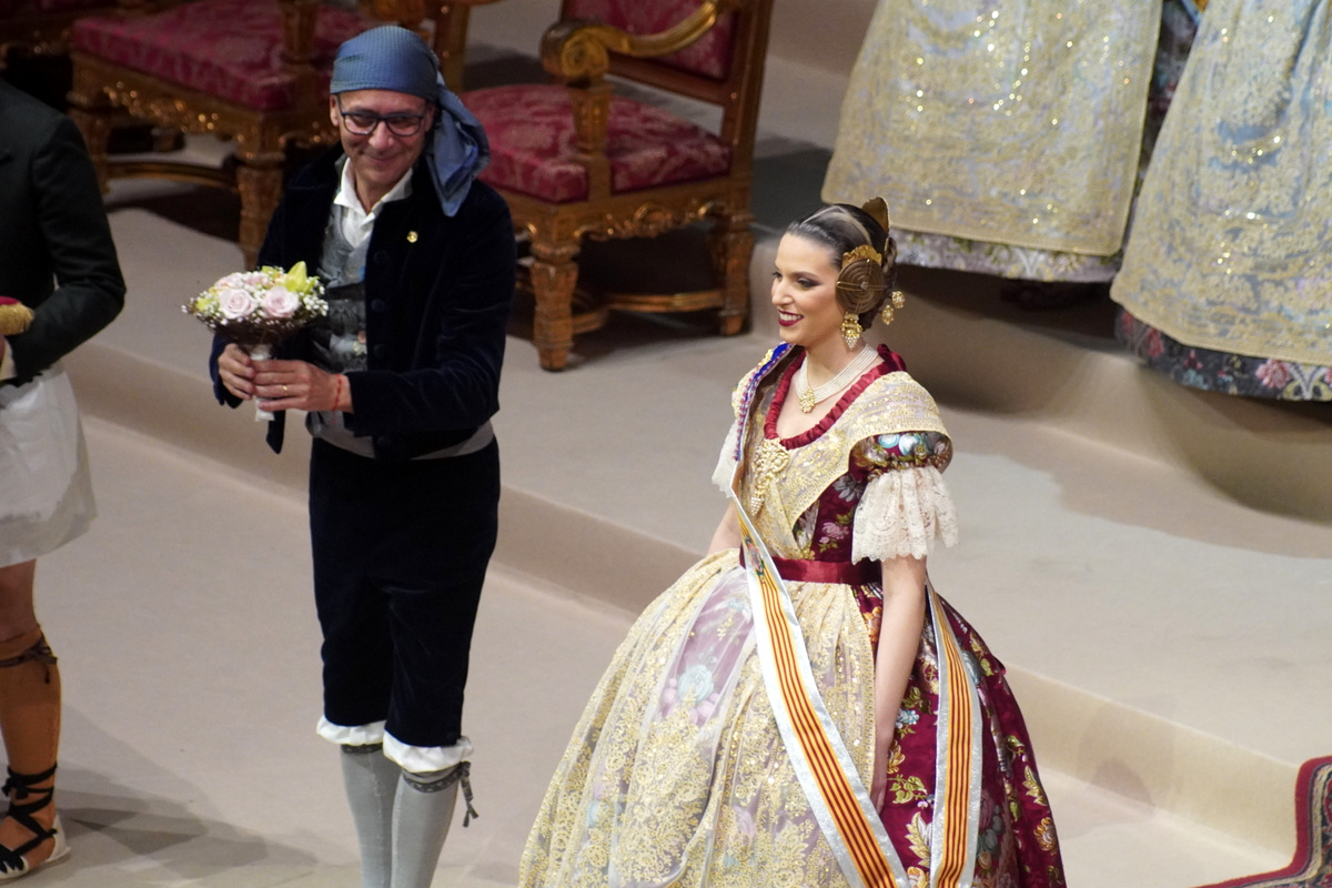 Exaltación de María Estela Arlandis como Fallera Mayor de Valencia 2024